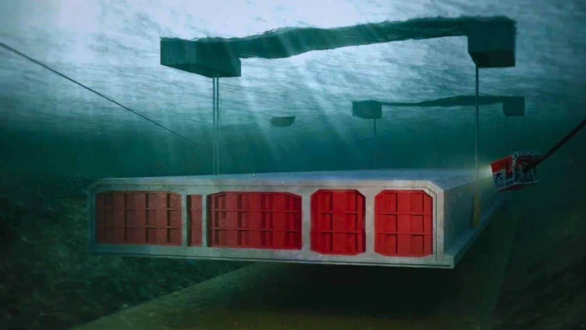 it’s the world’s longest immersed tunnel — a  billion megaproject built without a tunnel boring machine
