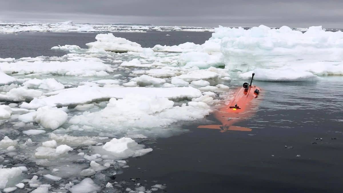 missing without a trace 17 km deep in an antarctic cavity, the submarine ran revealed the hidden face of the south pole (1)
