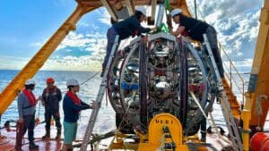 a particle from the edge of the universe detected at the bottom of the mediterranean sea
