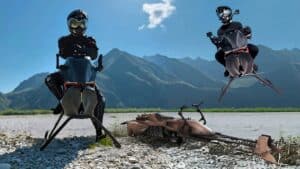 future is here with this flying motorcycle, capable of reaching 124 mph, will transform the way you travel