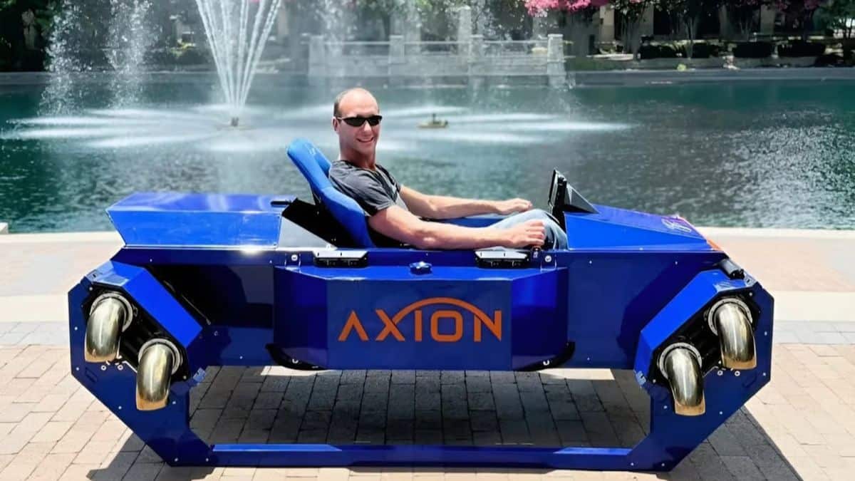 meet axion the flying microcar with jet engines that could change everything