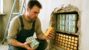 man renovating his house finds cash and gold worth  million—and chooses to call the police