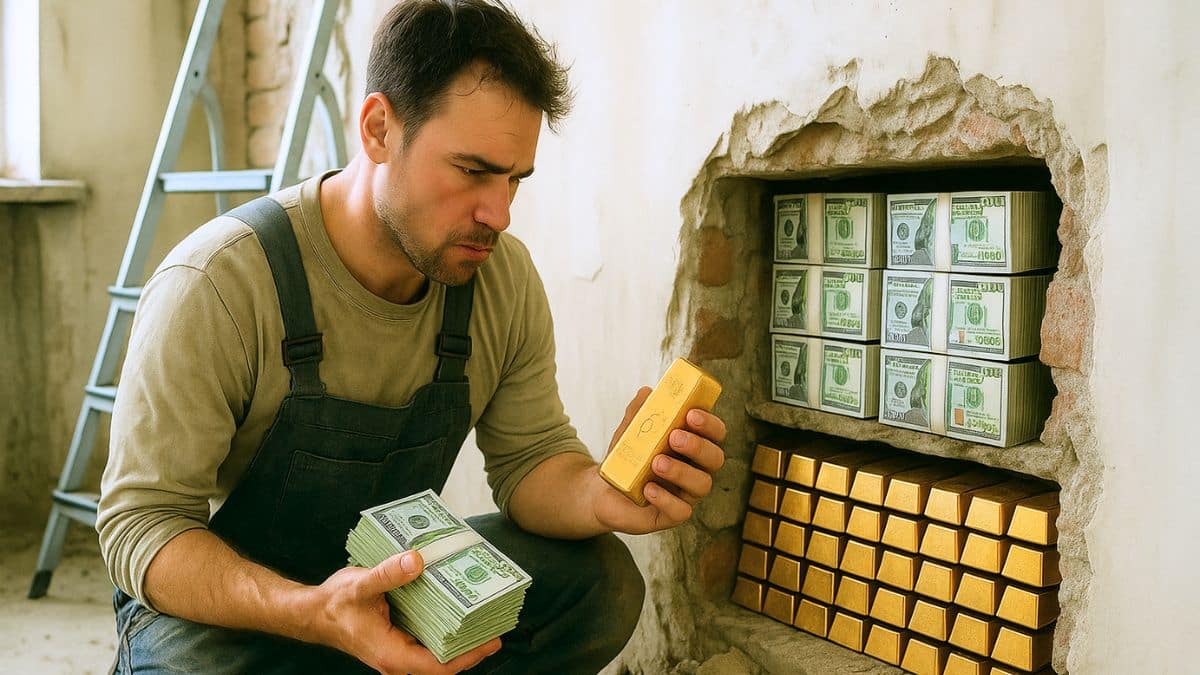man renovating his house finds cash and gold worth  million—and chooses to call the police