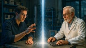 “scientists achieve the impossible” mind blowing breakthrough as experts generate light from empty space by manipulating time and space