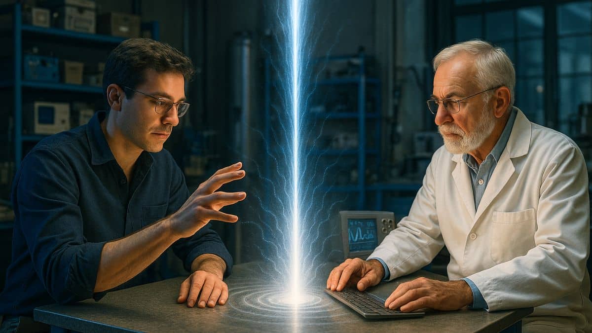 “scientists achieve the impossible” mind blowing breakthrough as experts generate light from empty space by manipulating time and space