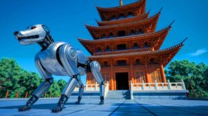 six legged ai guardian this robotic dog now protects chinas ancient wooden marvel with futuristic precision and unmatched vigilance