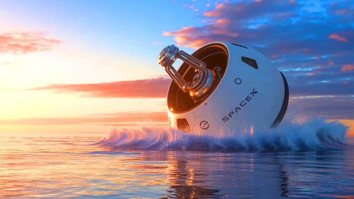 “we brought the future back to earth” spacex dragon returns with 6,700 lbs of cutting edge robotic tech from orbit