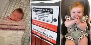 baby girl left in a safe haven box adopted by the firefighter who found her