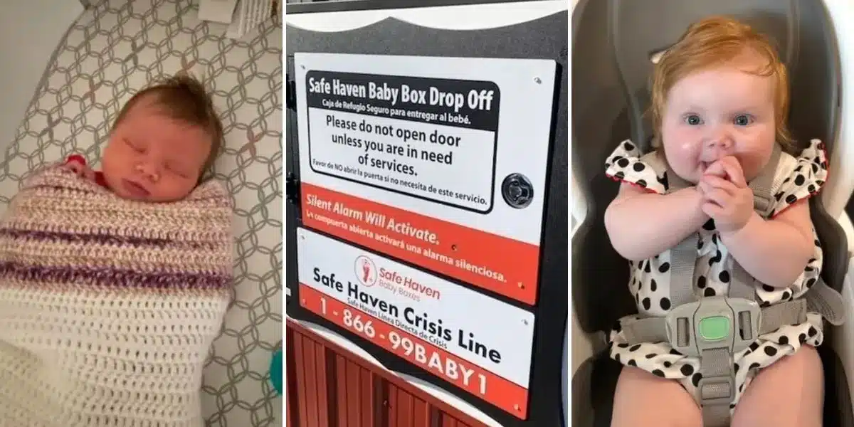 baby girl left in a safe haven box adopted by the firefighter who found her
