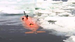 missing without a trace 17 km deep in an antarctic cavity, the submarine ran revealed the hidden face of the south pole