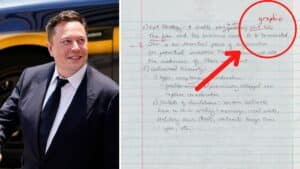 this college paper graded by elon musk just sold for over ,000