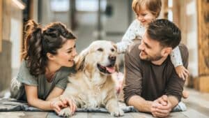 this family took in a troubled dog — and embraced his tough temperament