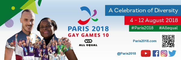 Image result for gay games paris 2018 schedule